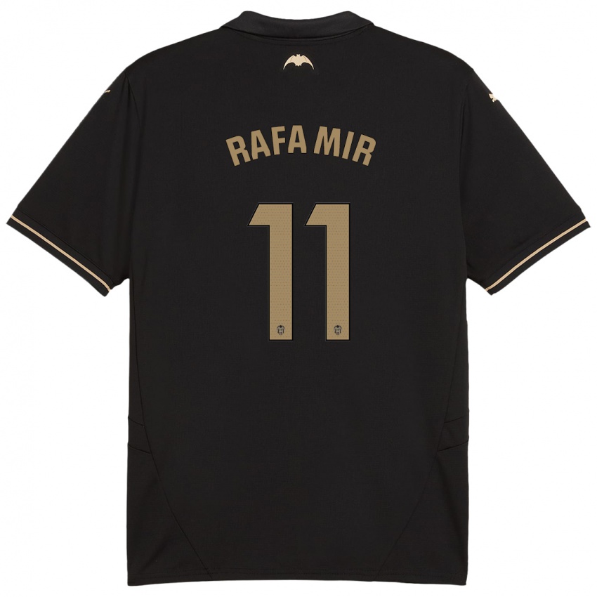 Bambino Maglia Rafa Mir #11 Nero Kit Gara Away 2024/25 Maglietta