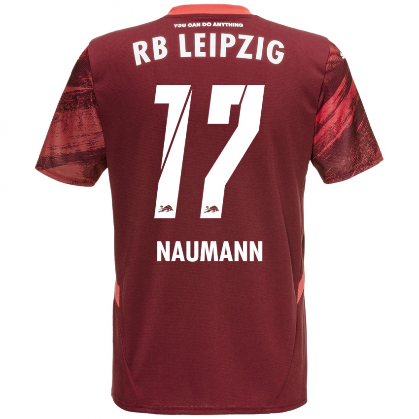 Bambino Maglia Carlos Naumann #17 Borgogna Kit Gara Away 2024/25 Maglietta