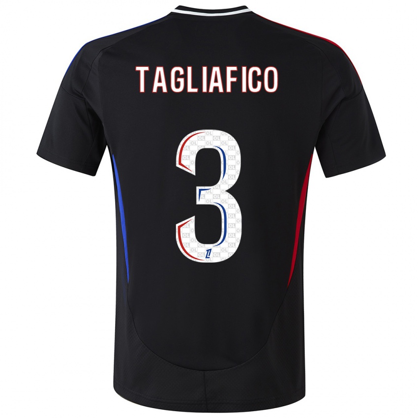 Bambino Maglia Nicolas Tagliafico #3 Nero Kit Gara Away 2024/25 Maglietta