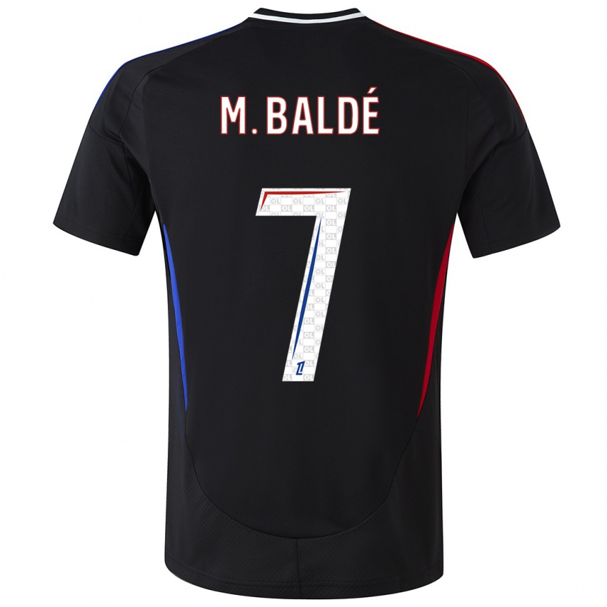 Bambino Maglia Mama Baldé #7 Nero Kit Gara Away 2024/25 Maglietta