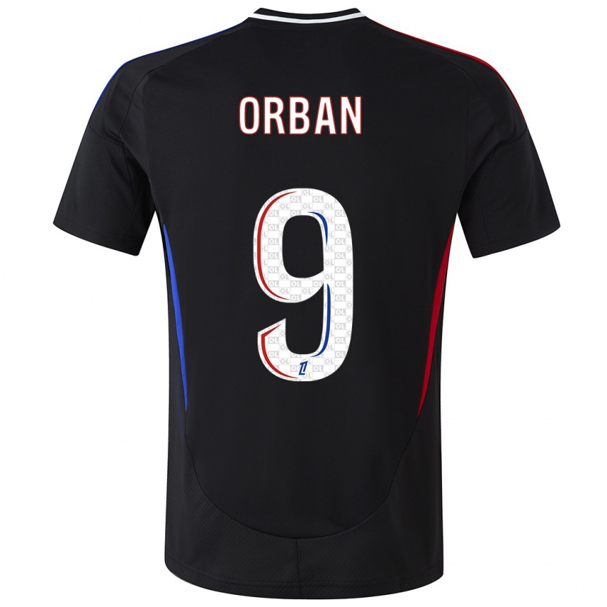 Bambino Maglia Gift Orban #9 Nero Kit Gara Away 2024/25 Maglietta