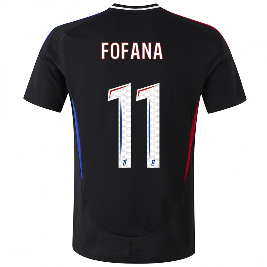 Bambino Maglia Malick Fofana #11 Nero Kit Gara Away 2024/25 Maglietta