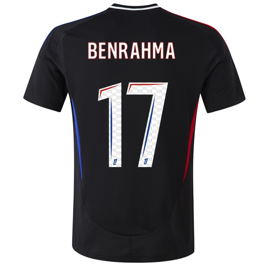 Bambino Maglia Said Benrahma #17 Nero Kit Gara Away 2024/25 Maglietta