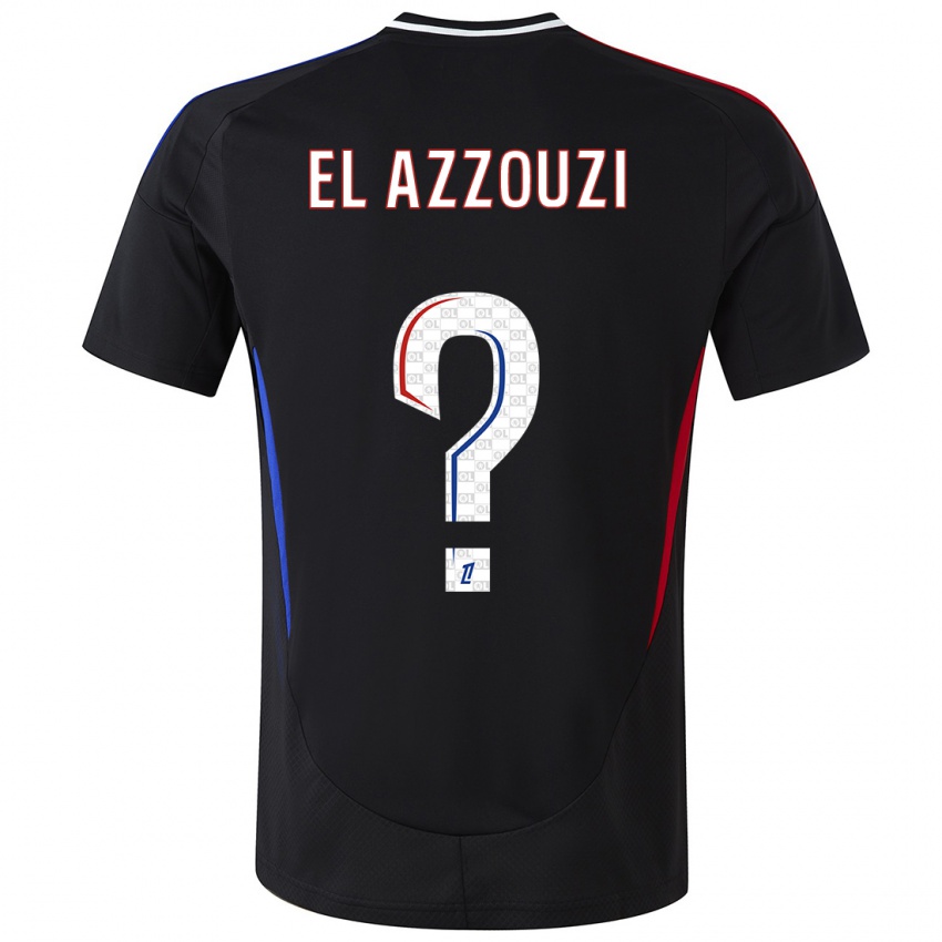 Bambino Maglia Nourdine El Azzouzi #0 Nero Kit Gara Away 2024/25 Maglietta