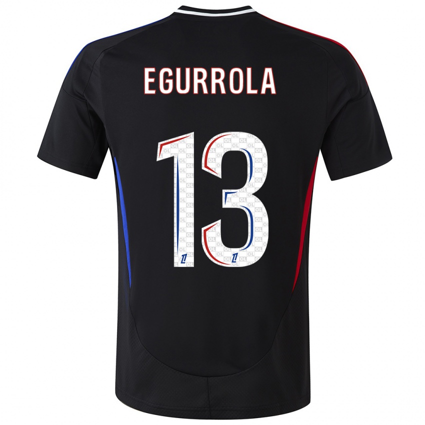 Bambino Maglia Damaris Egurrola #13 Nero Kit Gara Away 2024/25 Maglietta