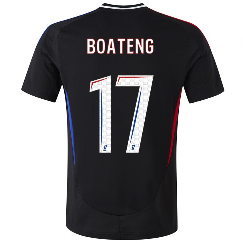 Bambino Maglia Jerome Boateng #17 Nero Kit Gara Away 2024/25 Maglietta