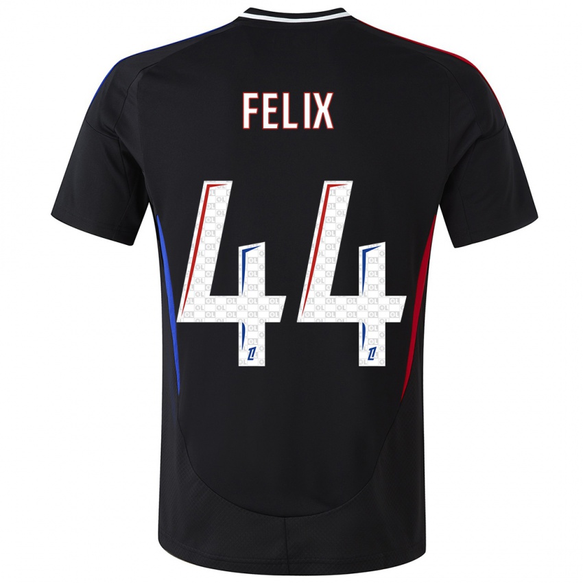 Bambino Maglia Marley Felix #44 Nero Kit Gara Away 2024/25 Maglietta