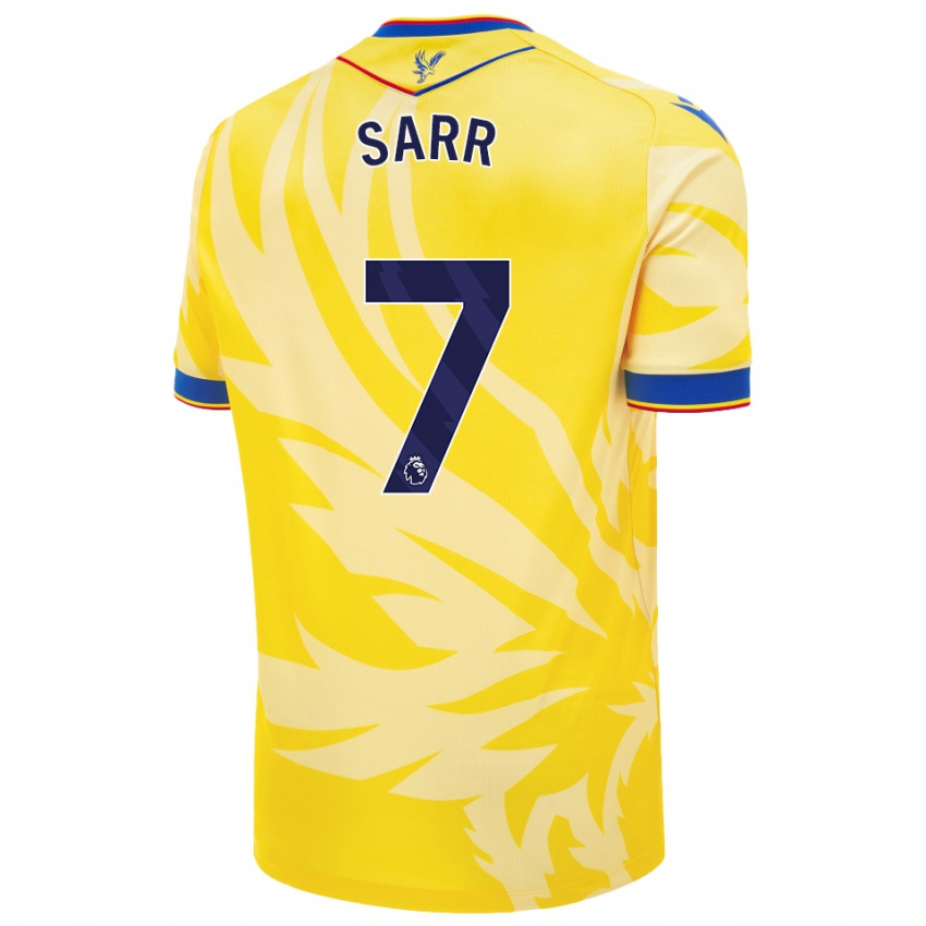 Bambino Maglia Ismaïla Sarr #7 Giallo Kit Gara Away 2024/25 Maglietta