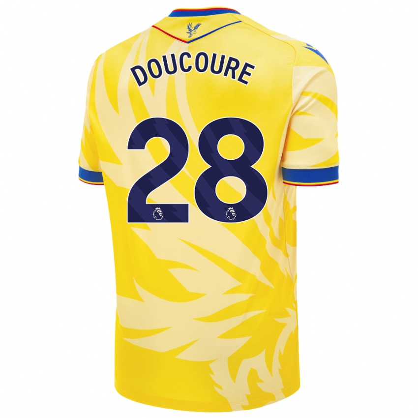 Bambino Maglia Cheick Doucouré #28 Giallo Kit Gara Away 2024/25 Maglietta