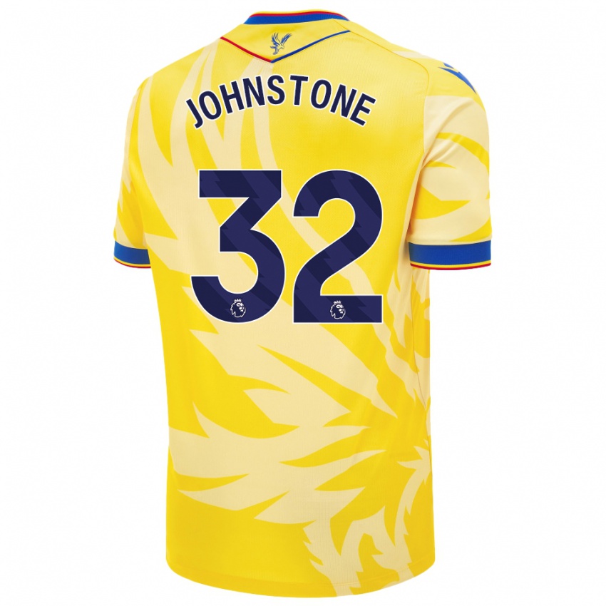 Bambino Maglia Sam Johnstone #32 Giallo Kit Gara Away 2024/25 Maglietta