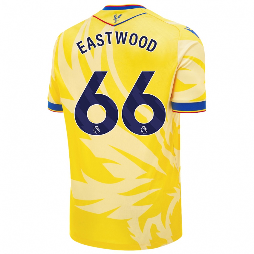 Bambino Maglia Billy Eastwood #66 Giallo Kit Gara Away 2024/25 Maglietta