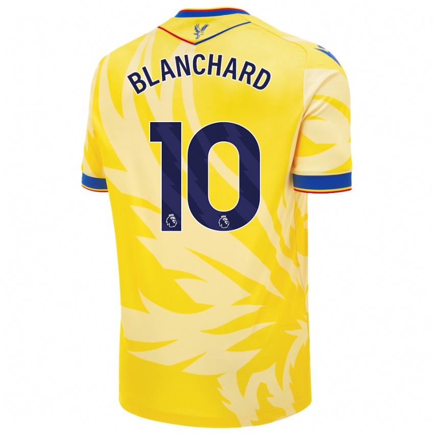 Bambino Maglia Annabel Blanchard #10 Giallo Kit Gara Away 2024/25 Maglietta