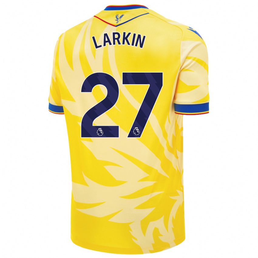 Bambino Maglia Abbie Larkin #27 Giallo Kit Gara Away 2024/25 Maglietta