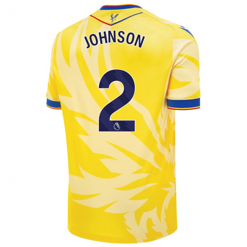 Bambino Maglia Annabel Johnson #2 Giallo Kit Gara Away 2024/25 Maglietta