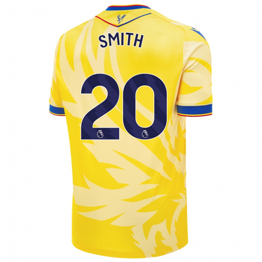 Bambino Maglia Hope Smith #20 Giallo Kit Gara Away 2024/25 Maglietta