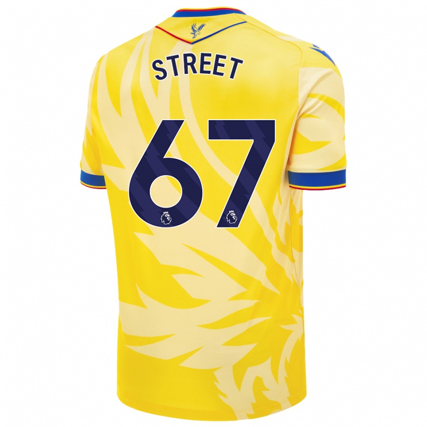 Bambino Maglia Rob Street #67 Giallo Kit Gara Away 2024/25 Maglietta