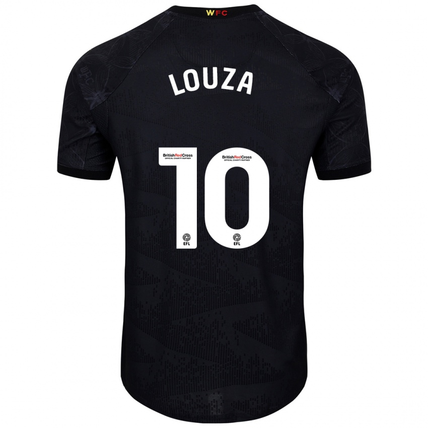 Bambino Maglia Imrân Louza #10 Nero Bianco Kit Gara Away 2024/25 Maglietta