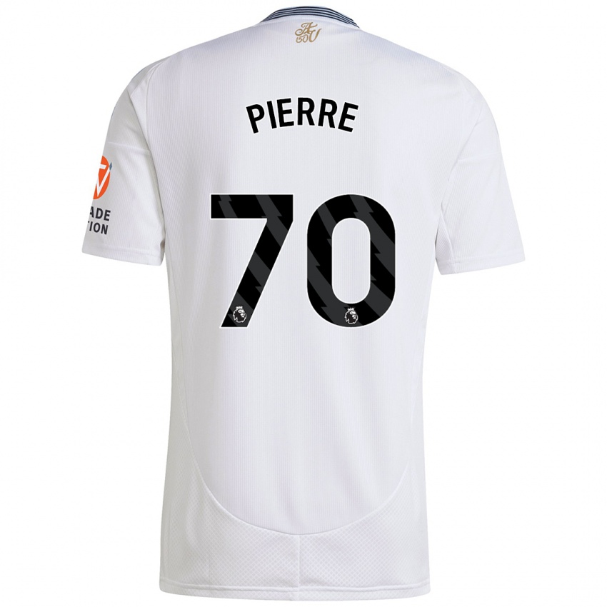 Bambino Maglia Kyrie Pierre #70 Bianco Kit Gara Away 2024/25 Maglietta