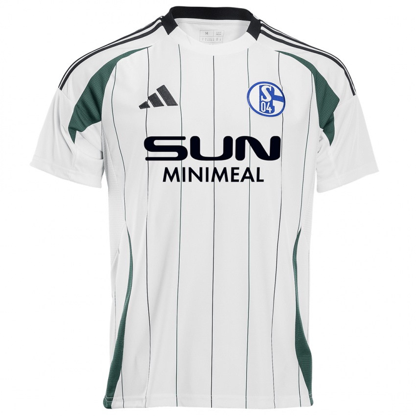 Bambino Maglia Finn Heiserholt #23 Bianco Verde Kit Gara Away 2024/25 Maglietta