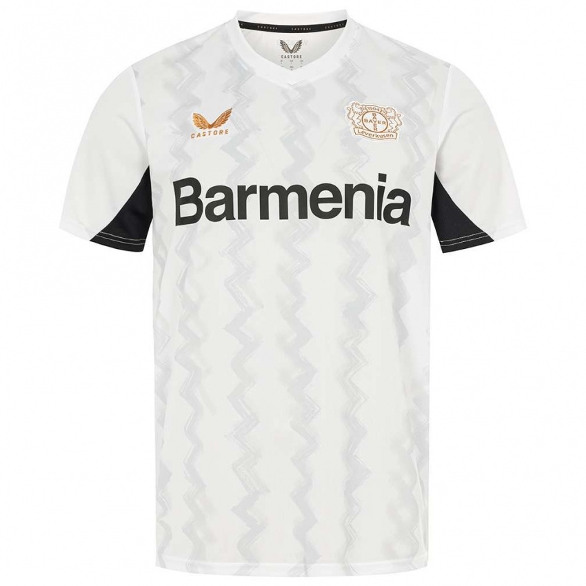 Bambino Maglia Matej Kovar #17 Bianco Nero Kit Gara Away 2024/25 Maglietta