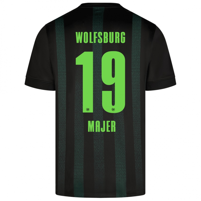 Bambino Maglia Lovro Majer #19 Verde Scuro Kit Gara Away 2024/25 Maglietta