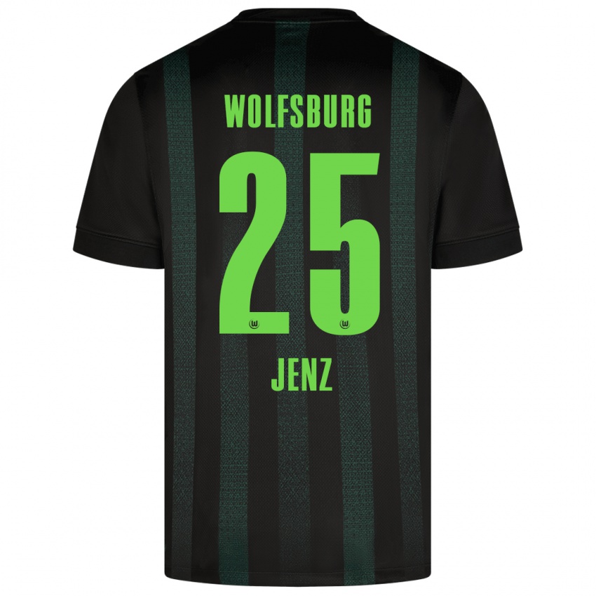 Bambino Maglia Moritz Jenz #25 Verde Scuro Kit Gara Away 2024/25 Maglietta