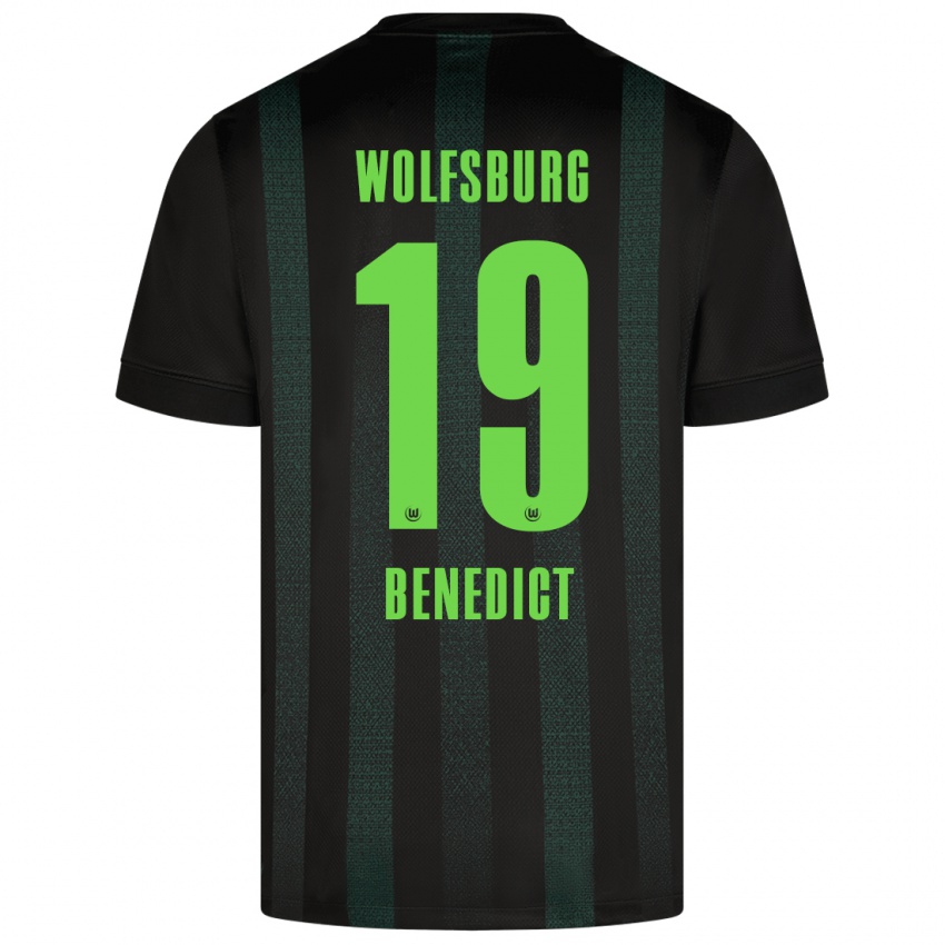 Bambino Maglia Trevor Benedict #19 Verde Scuro Kit Gara Away 2024/25 Maglietta