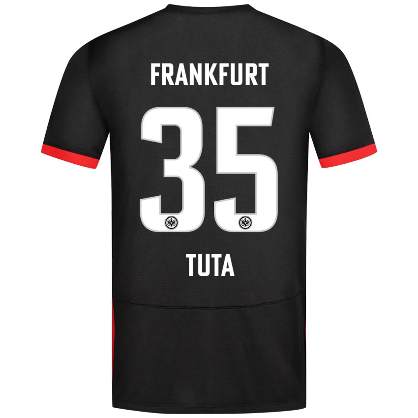 Bambino Maglia Tuta #35 Nero Kit Gara Away 2024/25 Maglietta