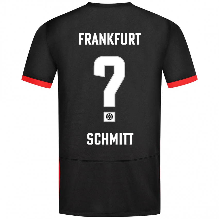 Bambino Maglia Jonathan Schmitt #0 Nero Kit Gara Away 2024/25 Maglietta