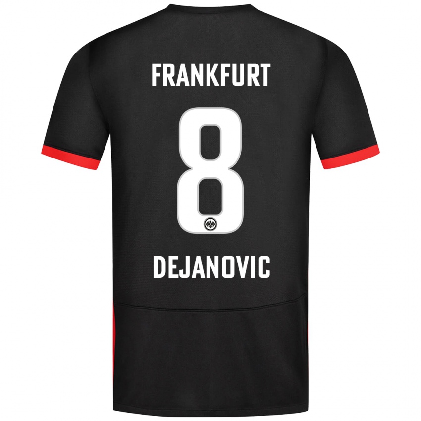 Bambino Maglia Daniel Dejanovic #8 Nero Kit Gara Away 2024/25 Maglietta