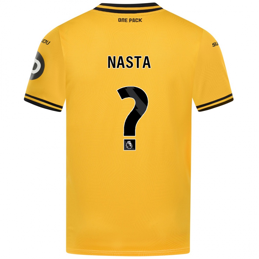 Uomo Maglia Arthur Nasta #0 Giallo Kit Gara Home 2024/25 Maglietta