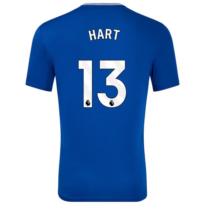 Uomo Maglia Libby Hart #13 Blu Con Kit Gara Home 2024/25 Maglietta