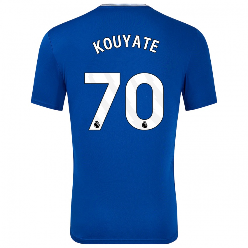 Uomo Maglia Katia Kouyate #70 Blu Con Kit Gara Home 2024/25 Maglietta