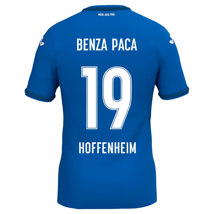 Uomo Maglia Lynes Benza Paca #19 Blu Reale Kit Gara Home 2024/25 Maglietta