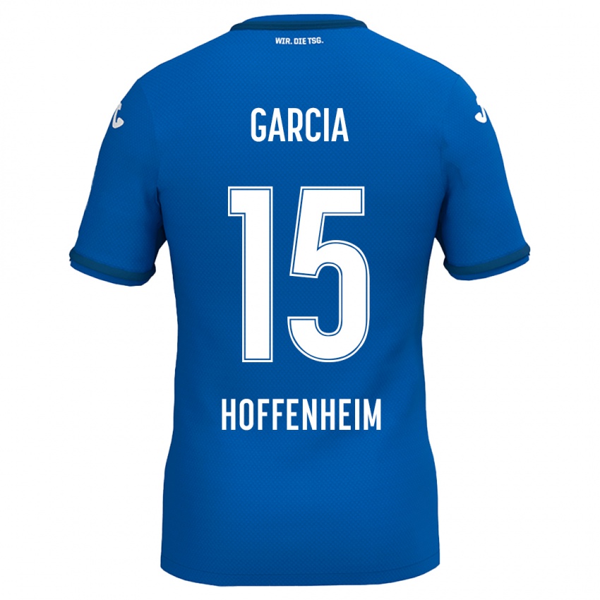 Uomo Maglia Marta Cazalla Garcia #15 Blu Reale Kit Gara Home 2024/25 Maglietta