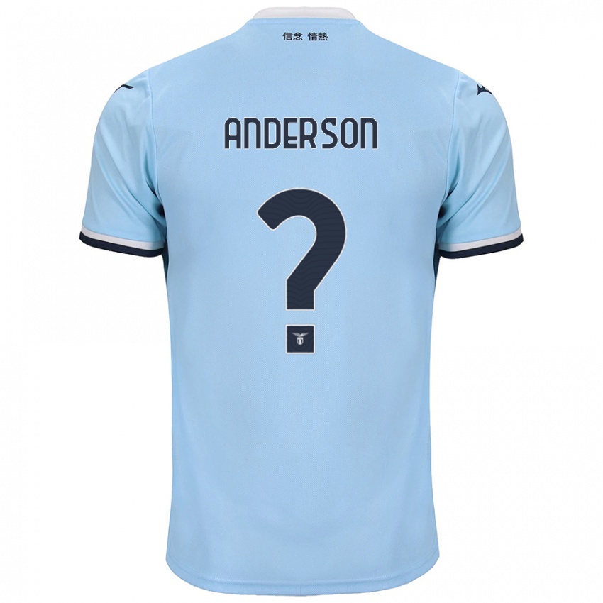 Uomo Maglia Andre Anderson #0 Blu Kit Gara Home 2024/25 Maglietta