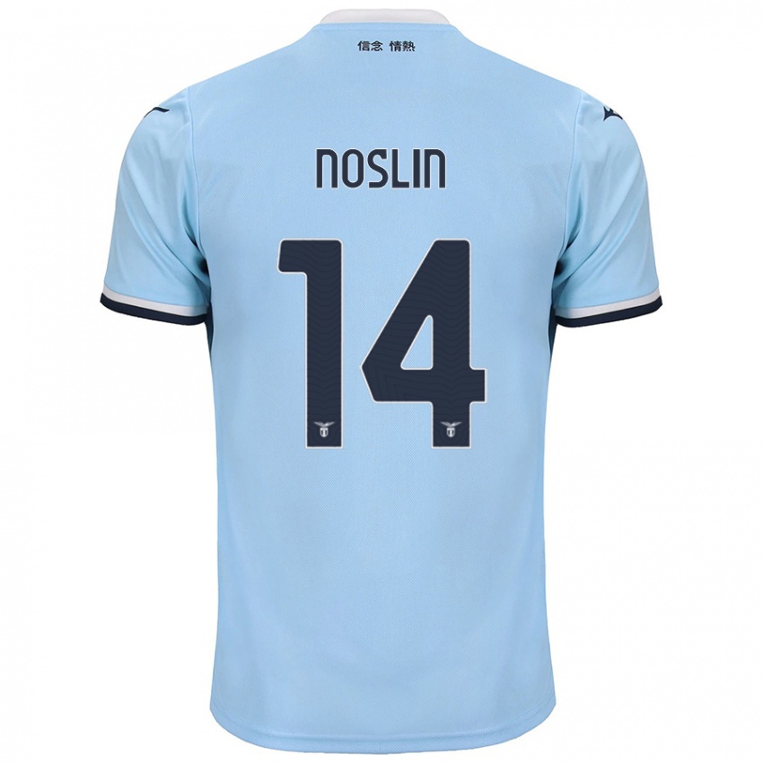 Uomo Maglia Tijjani Noslin #14 Blu Kit Gara Home 2024/25 Maglietta