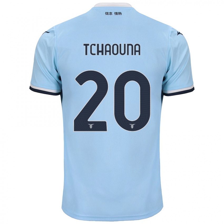 Uomo Maglia Loum Tchaouna #20 Blu Kit Gara Home 2024/25 Maglietta