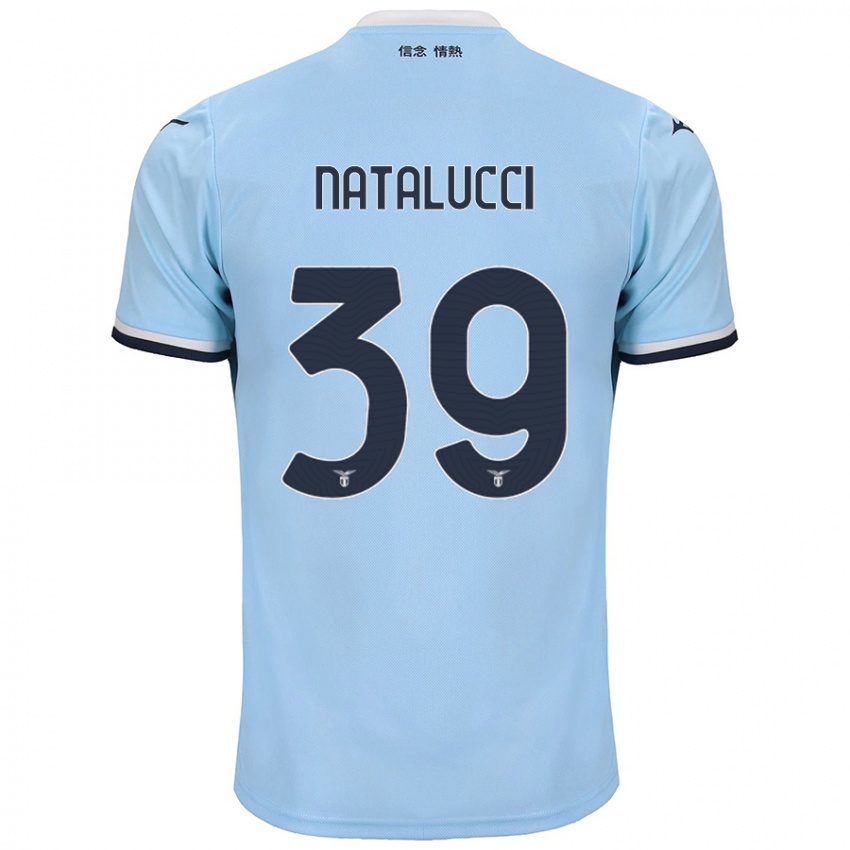 Uomo Maglia Serena Natalucci #39 Blu Kit Gara Home 2024/25 Maglietta