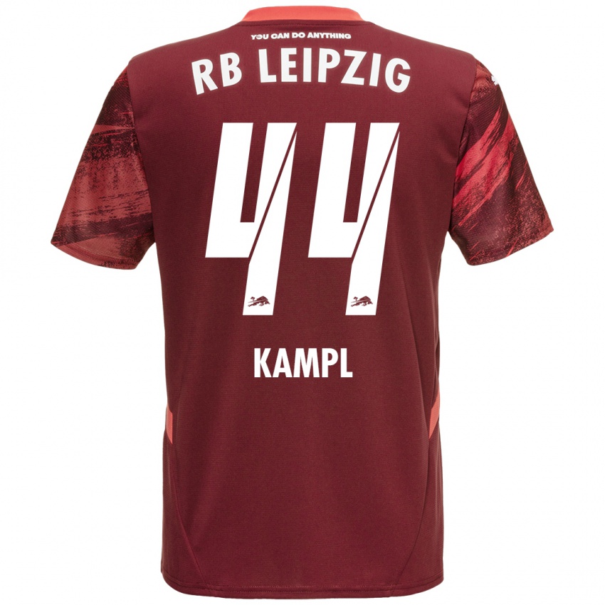 Uomo Maglia Kevin Kampl #44 Borgogna Kit Gara Away 2024/25 Maglietta