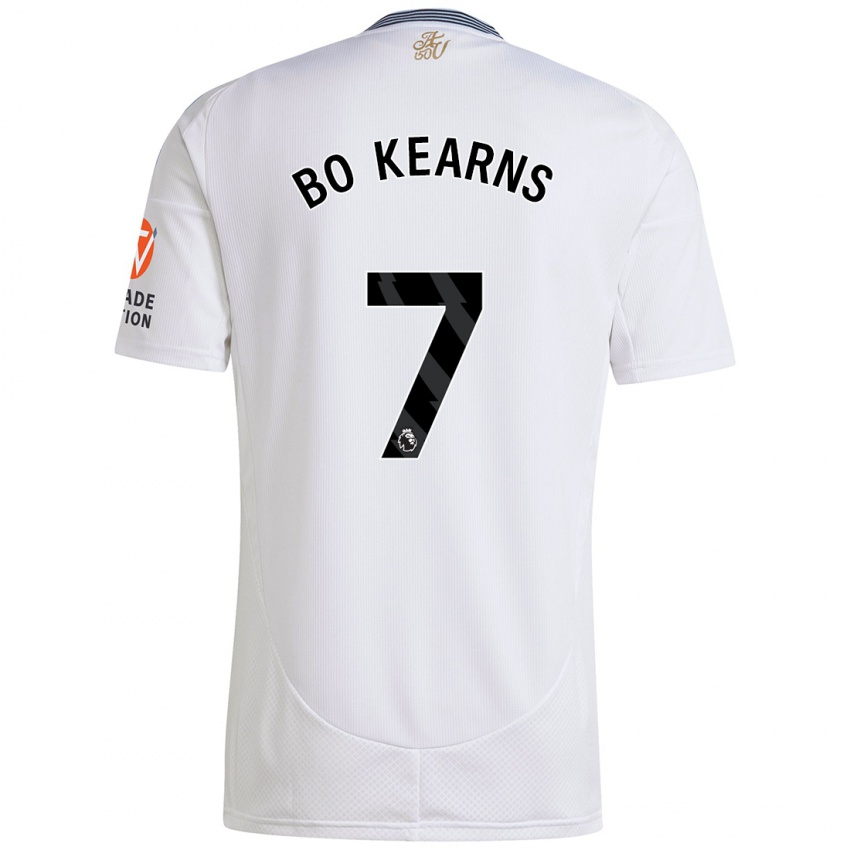 Uomo Maglia Missy Bo Kearns #7 Bianco Kit Gara Away 2024/25 Maglietta