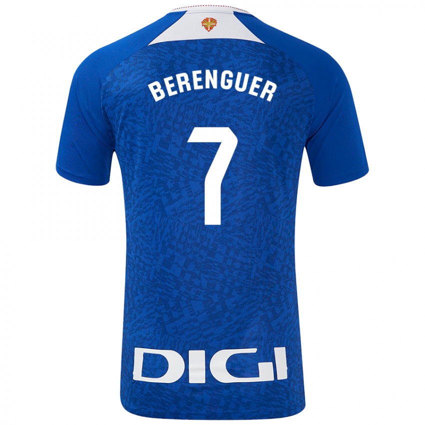 Uomo Maglia Alex Berenguer #7 Blu Royal Kit Gara Away 2024/25 Maglietta