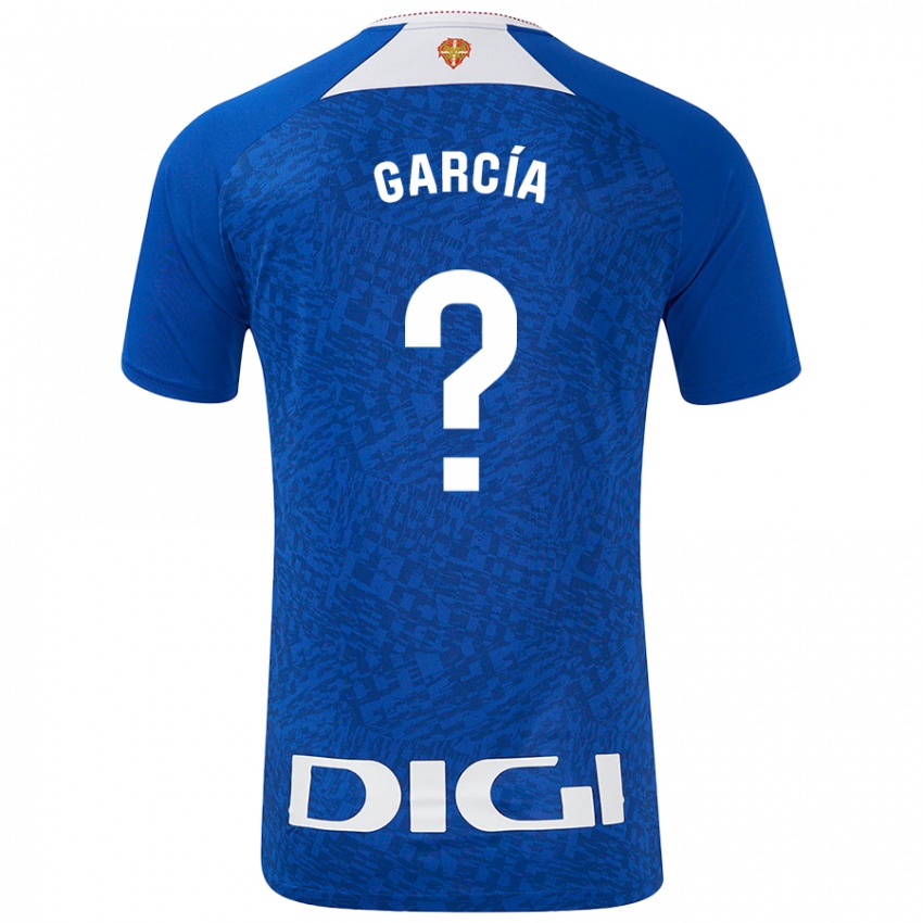 Uomo Maglia Simón García #0 Blu Royal Kit Gara Away 2024/25 Maglietta