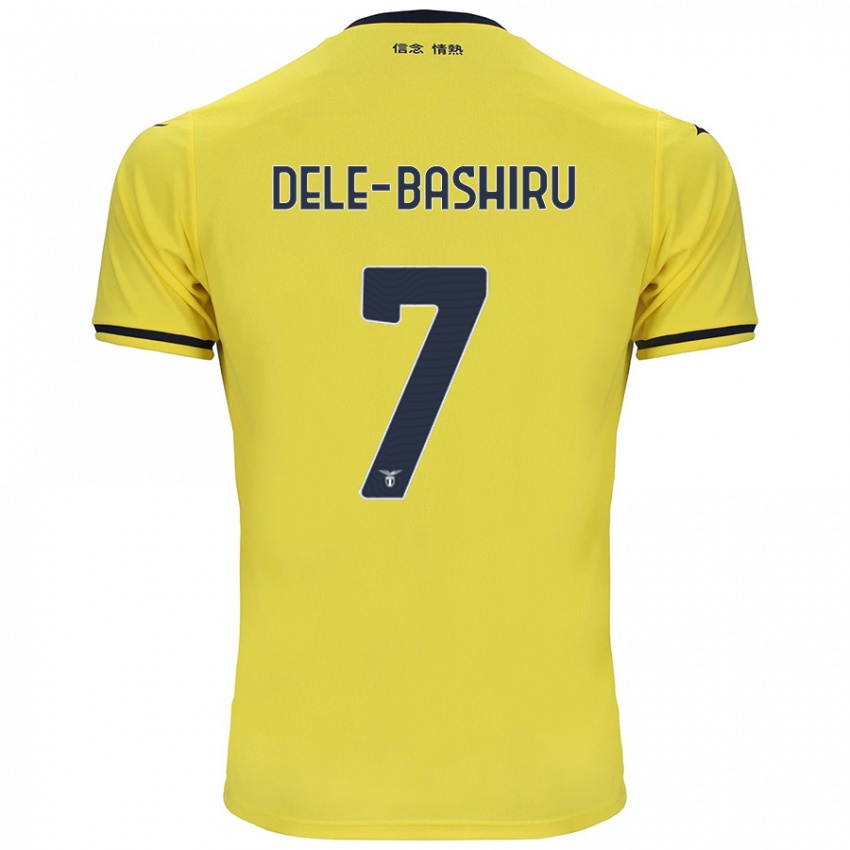 Uomo Maglia Fisayo Dele-Bashiru #7 Giallo Kit Gara Away 2024/25 Maglietta