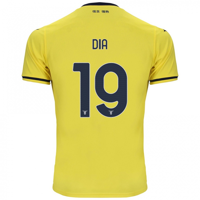 Uomo Maglia Boulaye Dia #19 Giallo Kit Gara Away 2024/25 Maglietta