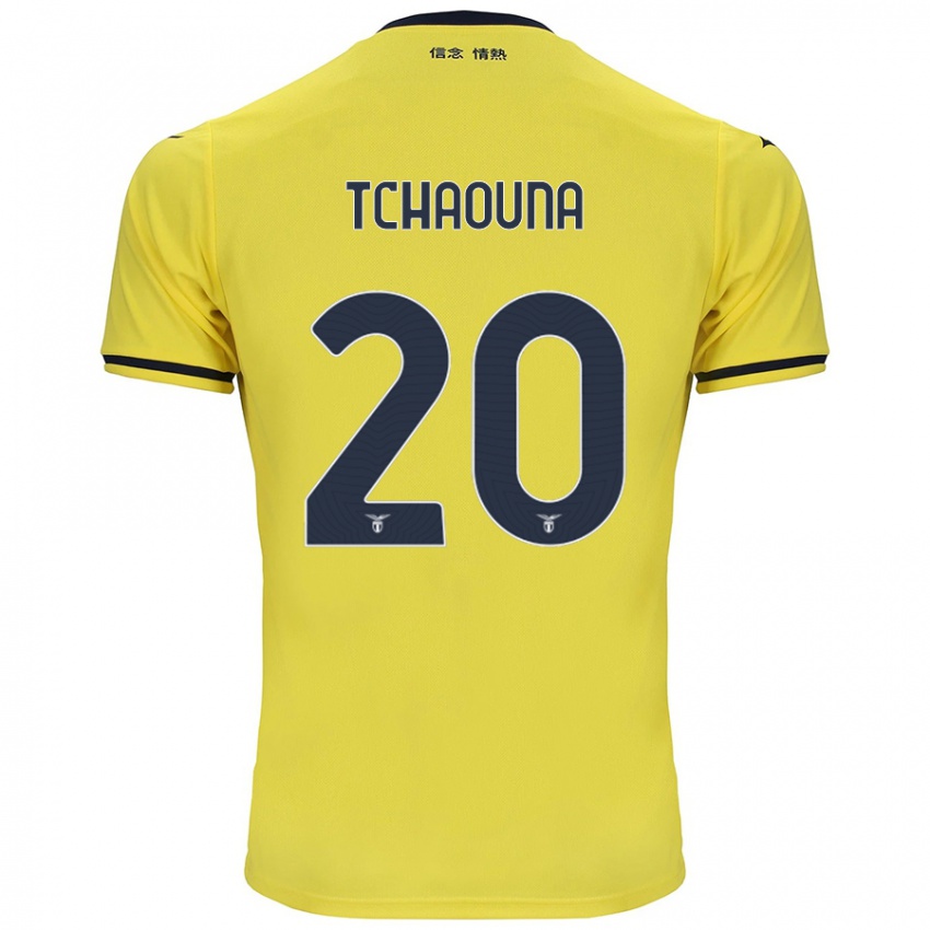 Uomo Maglia Loum Tchaouna #20 Giallo Kit Gara Away 2024/25 Maglietta