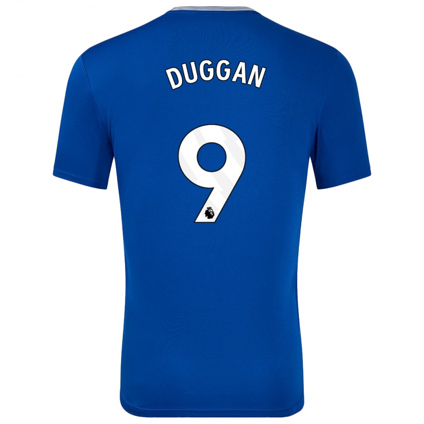 Donna Maglia Toni Duggan #9 Blu Con Kit Gara Home 2024/25 Maglietta