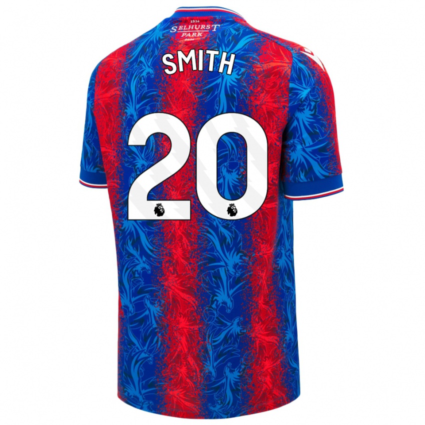 Donna Maglia Hope Smith #20 Strisce Rosso Blu Kit Gara Home 2024/25 Maglietta