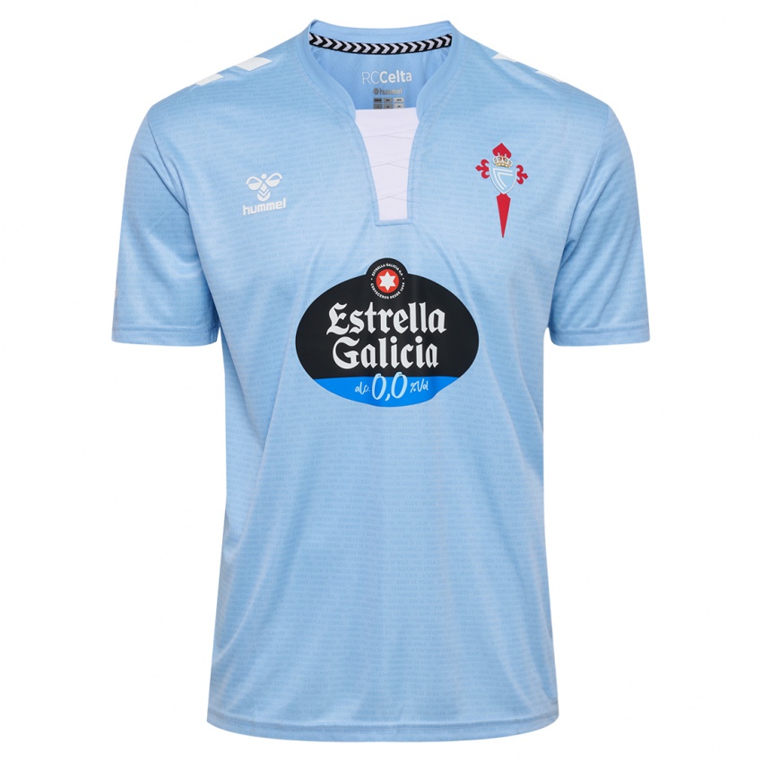 Donna Maglia Pablo Meixús #34 Celeste Kit Gara Home 2024/25 Maglietta