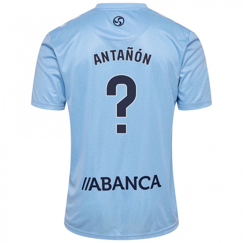 Donna Maglia Andrés Antañón #0 Celeste Kit Gara Home 2024/25 Maglietta